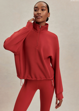 Load image into Gallery viewer, Sian Cropped Half Zip Midlayer