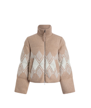 Load image into Gallery viewer, Belinda Knit Puffer - light taupe