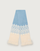 Load image into Gallery viewer, Sebastian Jacquard Scard 2 - Ashley Blue