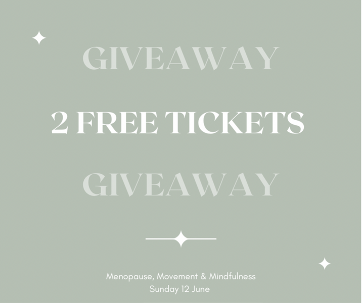 Giveaway - 2 free tickets to Menopause day retreat in Liverpool