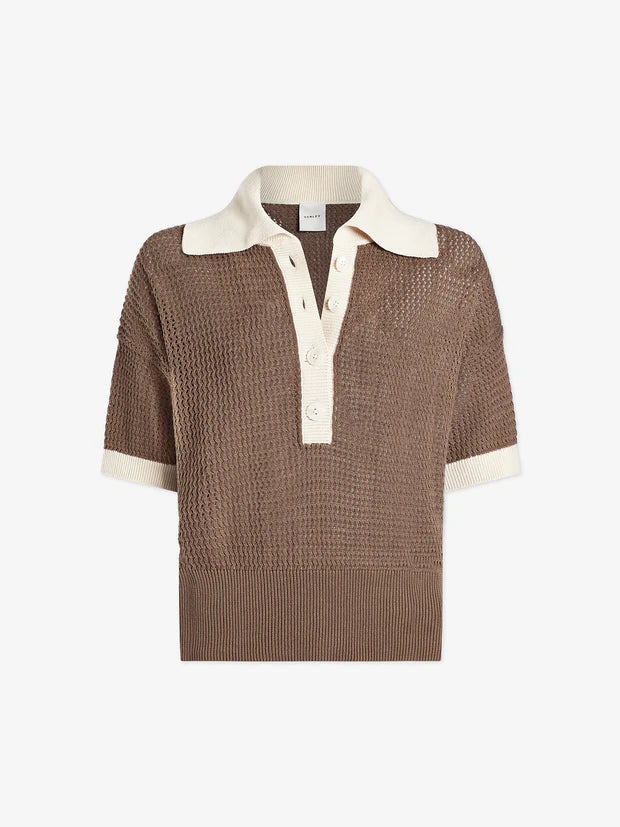 Varley Finch knit polo