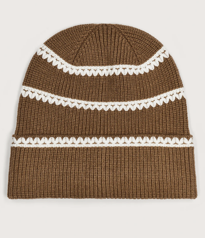 Ronan Stitch Stripe Beanie