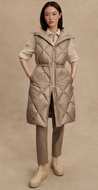 Navine Long Down Gilet