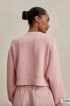 Load image into Gallery viewer, Tasmin Cropped Sweat - Zephyr Mauve
