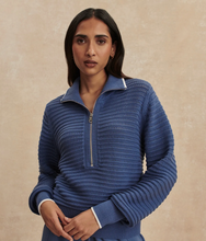 Load image into Gallery viewer, Morwena Half Zip Knit
