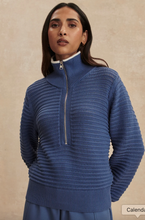 Load image into Gallery viewer, Morwena Half Zip Knit
